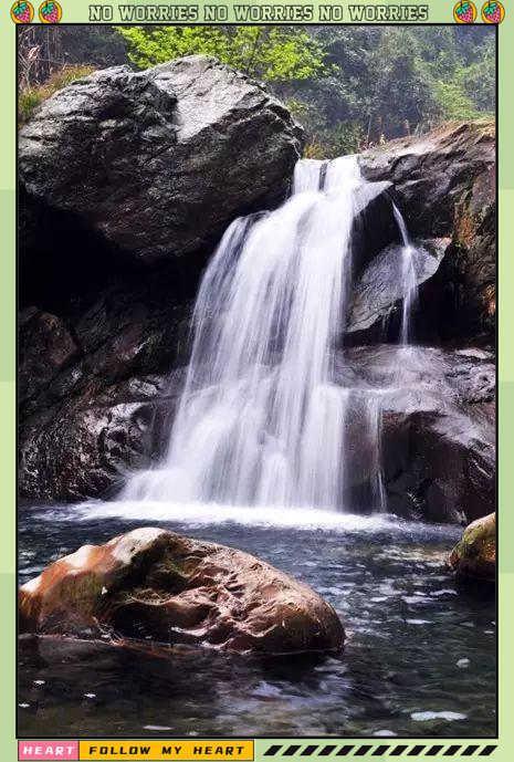 探索湖南壮美瀑布：新邵白水洞与大新镇白水峡谷