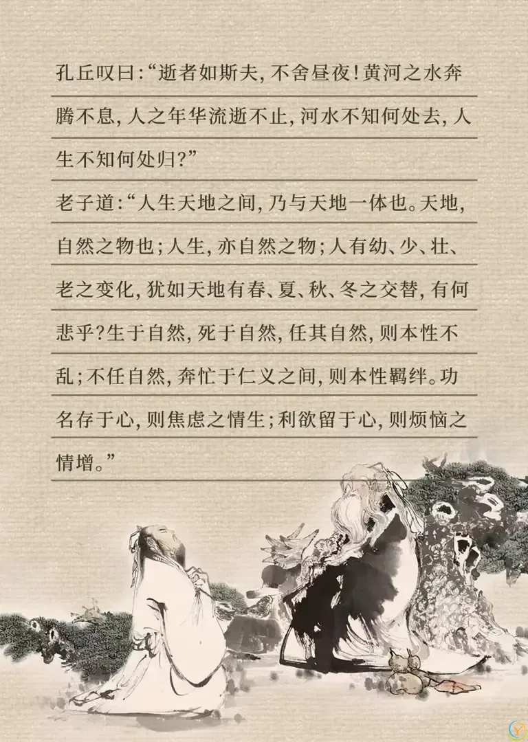 老子和孔子的4段对话，能治愈所有的内耗和焦虑