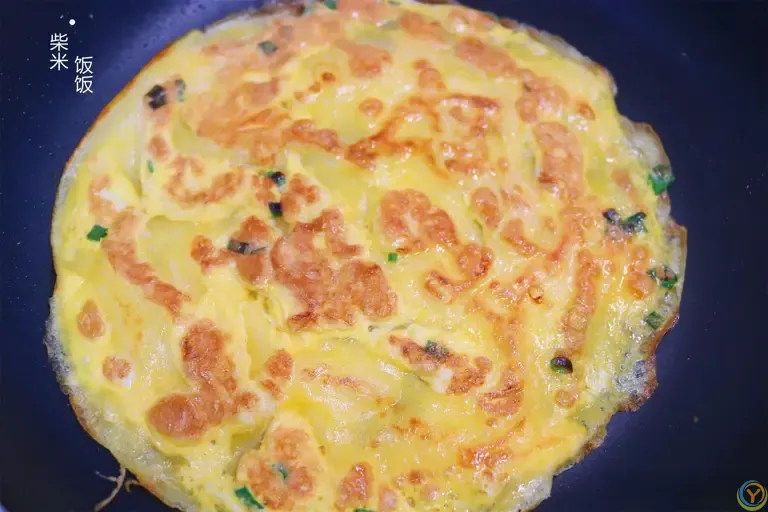 超软鸡蛋饼，晚上和面早上做，早餐吃太好了