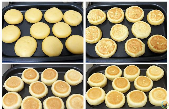 5个鸡蛋1斤面粉，不用一滴水，妈妈做的这个饼比面包还好吃