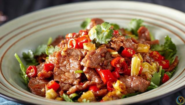 炒牛肉，切记不要放盐腌，分享腌制技巧，出锅后又嫩又滑，超入味