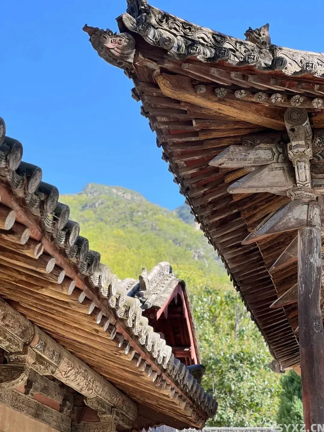 |长治浊漳河谷古建。图by小红书博主@vila带娃超会玩