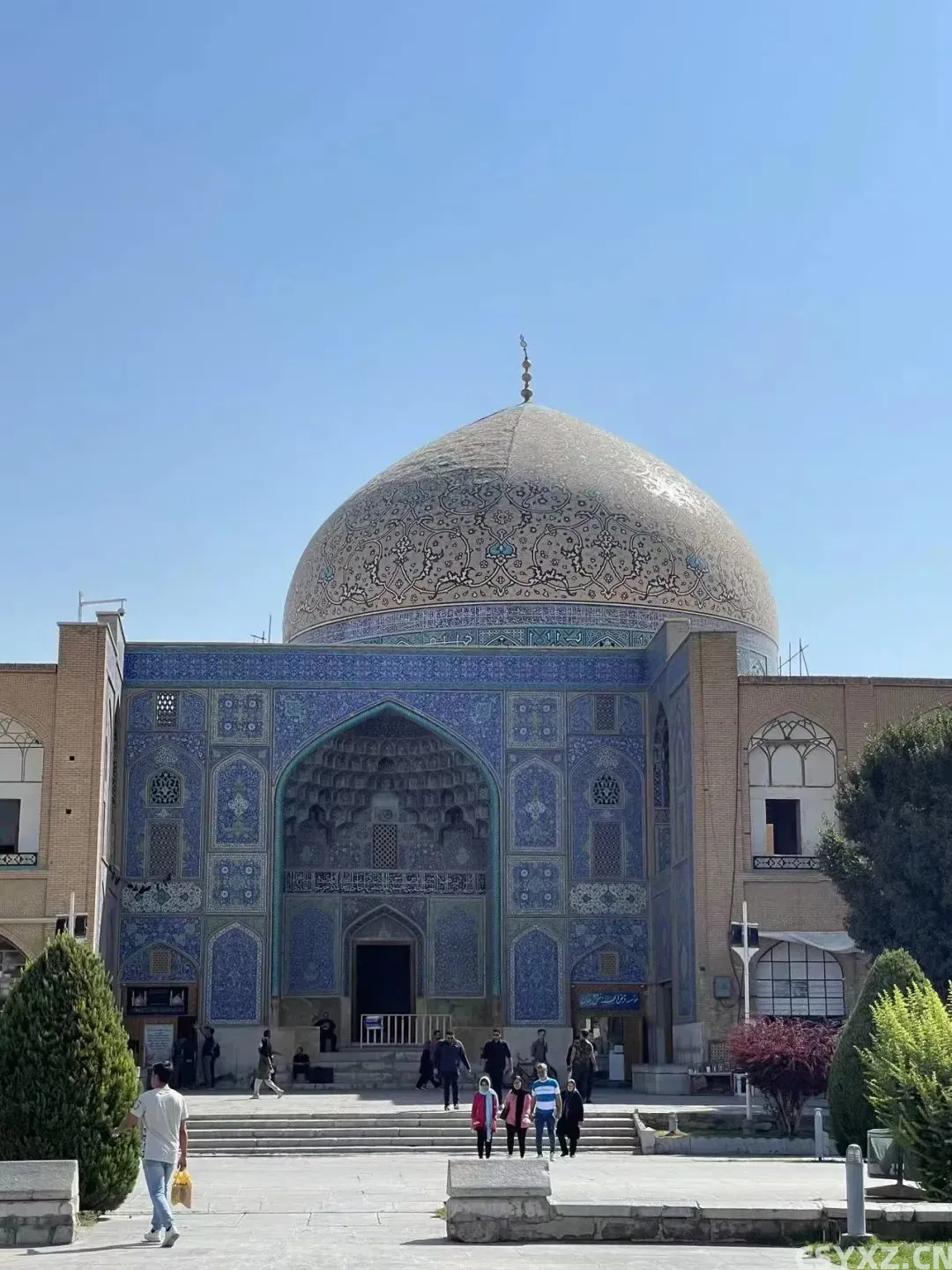 △伊斯法罕的伊玛目清真寺。(图/受访者供图)