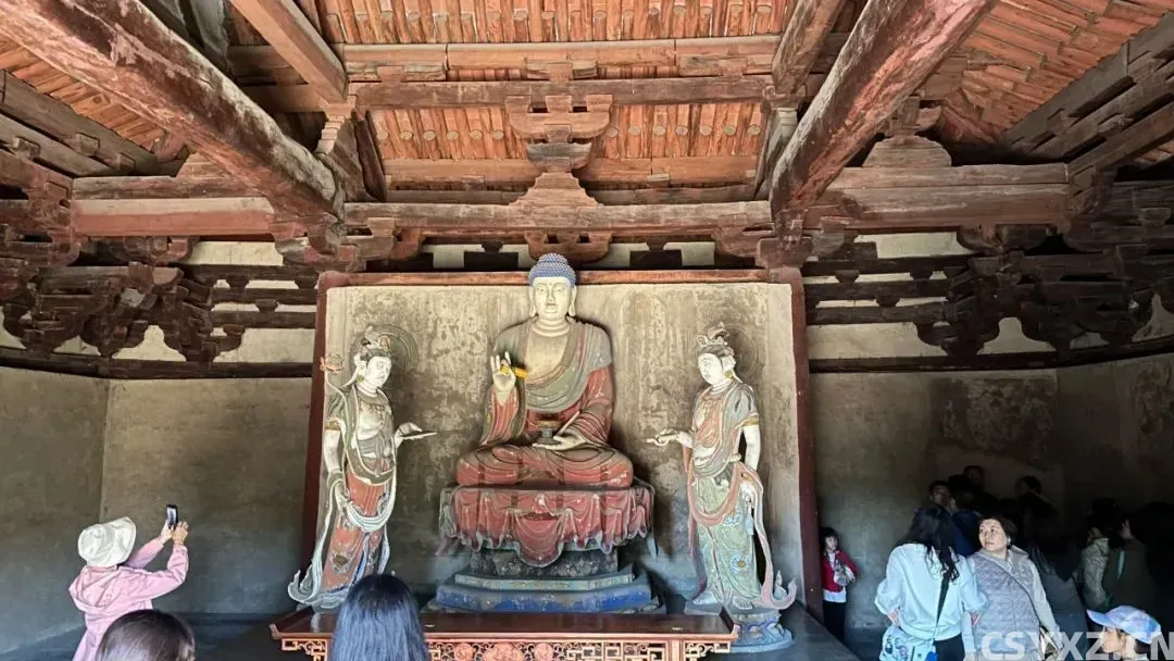 |长治古建。图by小红书博主@vila带娃超会玩