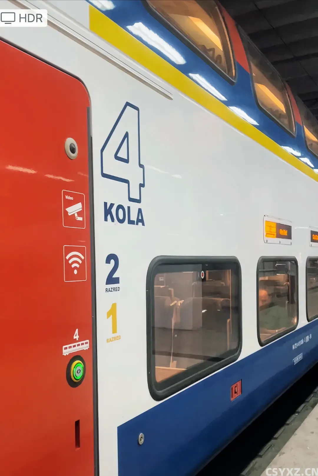 △中国援建的双层高铁,35分钟的路程,折合花费约60元人民币。(图/受访者供图)