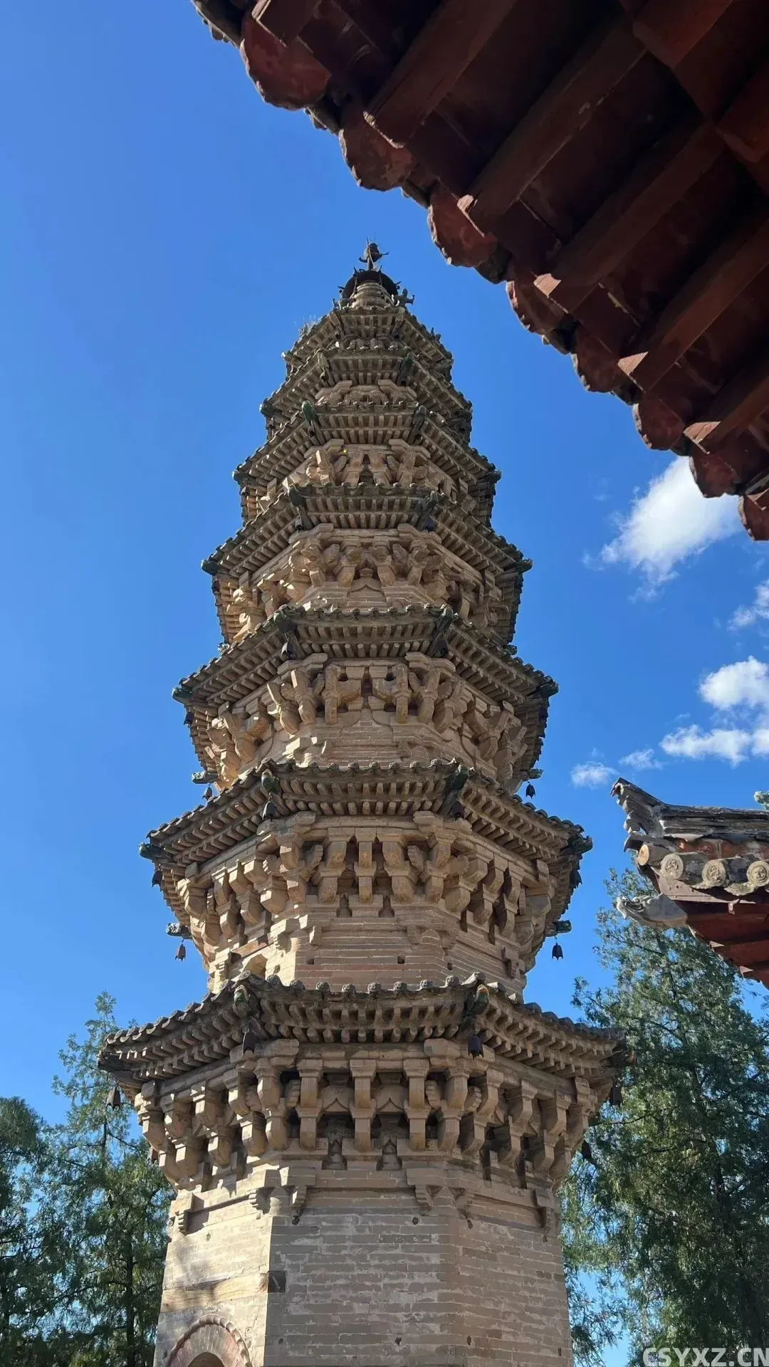 | 长治古建。图by 小红书博主@vila带娃超会玩
