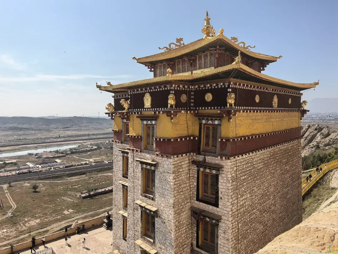 △满巴拉僧庙一景。（图/视觉中国）