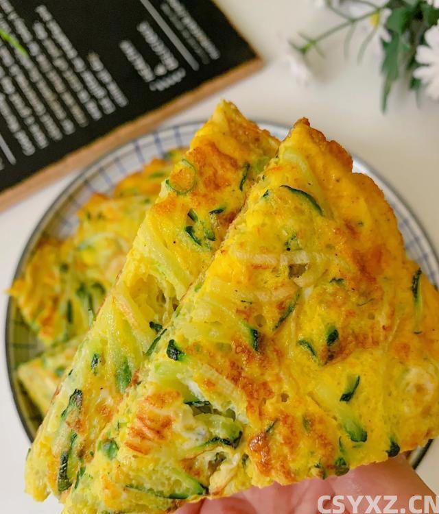 我家最受欢迎的早餐饼，不加面不加水，10分钟上桌，全家抢着吃！