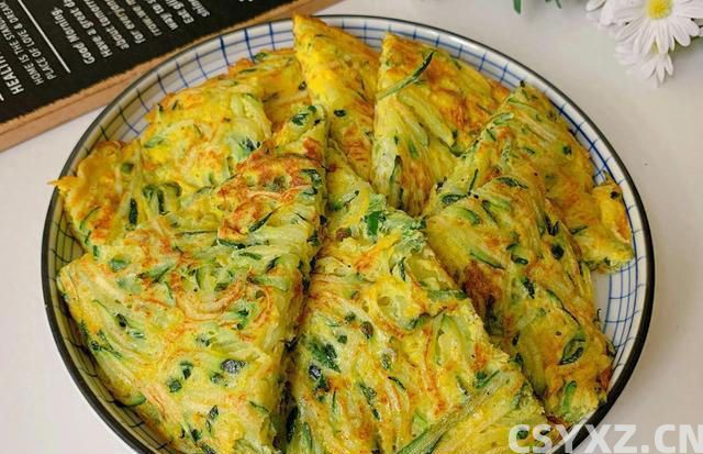 我家最受欢迎的早餐饼，不加面不加水，10分钟上桌，全家抢着吃！